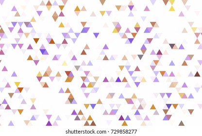 Light BLUE vector blurry triangle pattern. A completely new color illustration in a vague style. The textured pattern can be used for background.