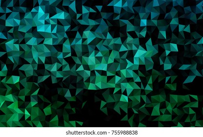 Light BLUE vector blurry triangle pattern. An elegant bright illustration with gradient. The template can be used as a background for cell phones.