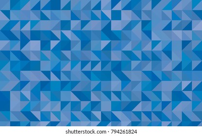 Light BLUE vector blurry triangle background. An elegant bright illustration with gradient. A completely new design for your business.