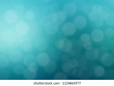 Light BLUE vector bokeh and colorful pattern. An elegant bright illustration with gradient. A new texture for your design.