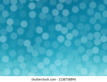Light BLUE vector bokeh and colorful pattern. Colorful illustration in abstract style with gradient. Brand new design for your business.