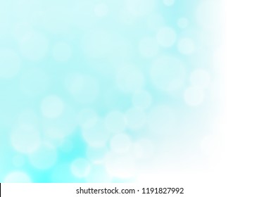 Light BLUE vector bokeh and colorful pattern. A completely new color illustration in a bokeh style. The template can be used for your brand book.