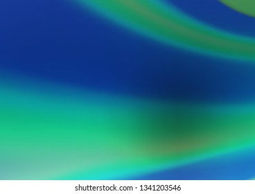 Light BLUE vector bokeh and colorful pattern. Colorful illustration in blurry style with gradient. Brand new design for your business.