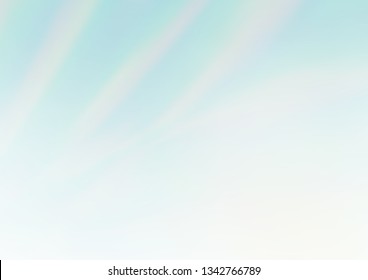 Light BLUE vector bokeh and colorful pattern. Modern geometrical abstract illustration with gradient. The elegant pattern for brand book.