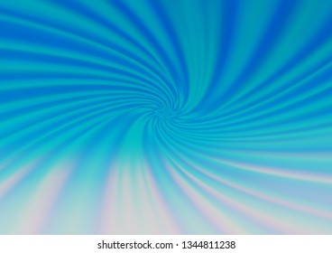 Light BLUE vector bokeh and colorful pattern. Colorful illustration in abstract style with gradient. A completely new design for your business.