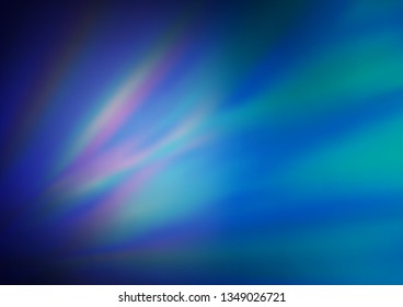 Light BLUE vector bokeh and colorful pattern. Colorful abstract illustration with gradient. Brand new style for your business design.