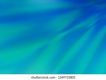 Light BLUE vector bokeh and colorful pattern. Modern geometrical abstract illustration with gradient. A completely new design for your business.