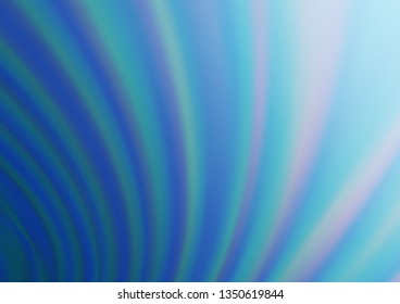 Light BLUE vector bokeh and colorful pattern. A vague abstract illustration with gradient. Brand new design for your business.