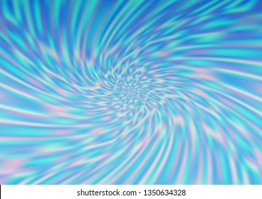 Light BLUE vector bokeh and colorful pattern. Modern geometrical abstract illustration with gradient. A new texture for your design.