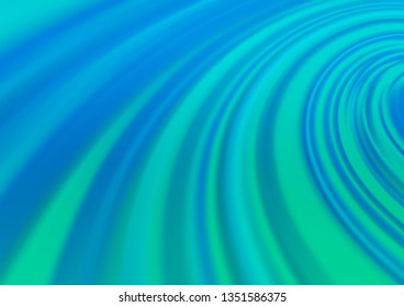 Light BLUE vector bokeh and colorful pattern. Colorful illustration in abstract style with gradient. The template can be used for your brand book.