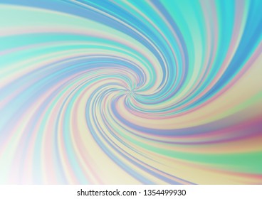 Light BLUE vector bokeh and colorful pattern. Colorful abstract illustration with gradient. A new texture for your design.