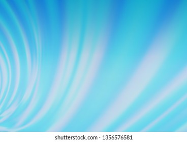 Light BLUE vector bokeh and colorful pattern. Colorful abstract illustration with gradient. The blurred design can be used for your web site.