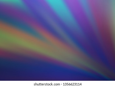 Light BLUE vector bokeh and colorful pattern. An elegant bright illustration with gradient. The background for your creative designs.