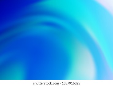 Light BLUE vector bokeh and colorful pattern. Colorful illustration in abstract style with gradient. The blurred design can be used for your web site.