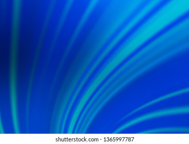 Light BLUE vector bokeh and colorful pattern. Creative illustration in halftone style with gradient. The template can be used for your brand book.