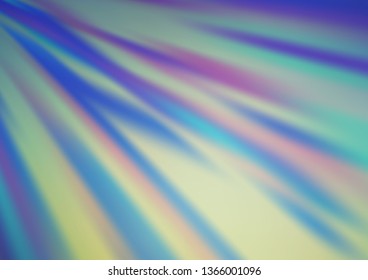 Light BLUE vector bokeh and colorful pattern. A vague abstract illustration with gradient. The blurred design can be used for your web site.