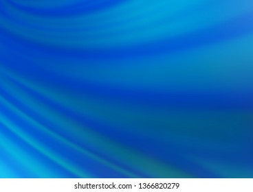 Light BLUE vector bokeh and colorful pattern. Colorful illustration in abstract style with gradient. A new texture for your design.
