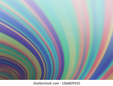 Light BLUE vector bokeh and colorful pattern. A vague abstract illustration with gradient. The blurred design can be used for your web site.