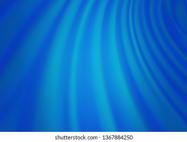 Light BLUE vector bokeh and colorful pattern. Creative illustration in halftone style with gradient. A new texture for your design.