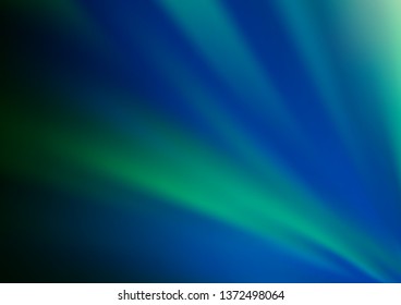 Light BLUE vector bokeh and colorful pattern. Creative illustration in halftone style with gradient. Brand new design for your business.