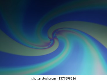 Light BLUE vector bokeh and colorful pattern. Modern geometrical abstract illustration with gradient. The elegant pattern for brand book.