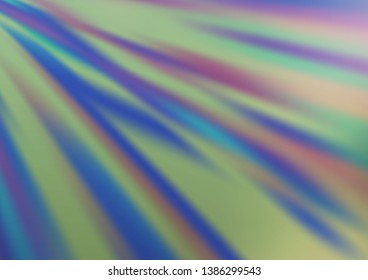 Light BLUE vector bokeh and colorful pattern. A vague abstract illustration with gradient. The template can be used for your brand book.