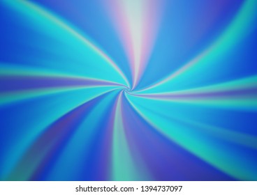 Light BLUE vector bokeh and colorful pattern. Colorful abstract illustration with gradient. The best blurred design for your business.