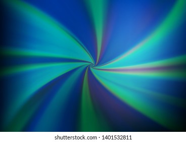 Light BLUE vector bokeh and colorful pattern. An elegant bright illustration with gradient. Brand new style for your business design.