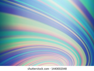 Light BLUE vector bokeh and colorful pattern. An elegant bright illustration with gradient. A new texture for your design.