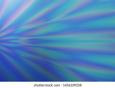 Light BLUE vector bokeh and colorful pattern. A completely new color illustration in a bokeh style. Brand new design for your business.