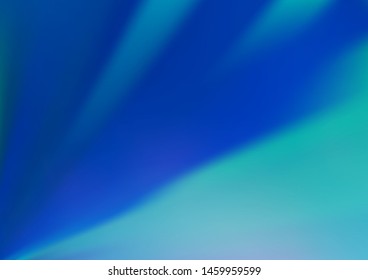 Light BLUE vector bokeh and colorful pattern. A vague abstract illustration with gradient. The blurred design can be used for your web site.