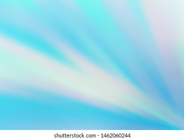 Light BLUE vector bokeh and colorful pattern. Colorful illustration in blurry style with gradient. The template for backgrounds of cell phones.