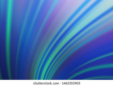 Light BLUE vector bokeh and colorful pattern. Colorful illustration in abstract style with gradient. The background for your creative designs.