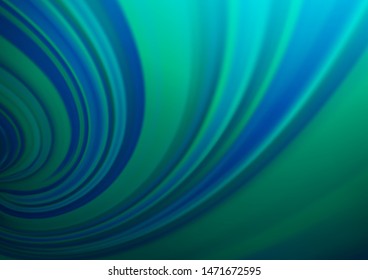 Light BLUE vector bokeh and colorful pattern. Colorful illustration in abstract style with gradient. The blurred design can be used for your web site.