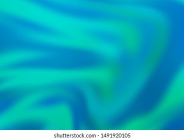 Light BLUE vector bokeh and colorful pattern. An elegant bright illustration with gradient. The template for backgrounds of cell phones.