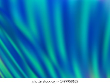 Light BLUE vector bokeh and colorful pattern. Glitter abstract illustration with an elegant design. The blurred design can be used for your web site.