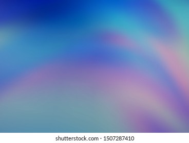 Light BLUE vector bokeh and colorful pattern. Colorful illustration in blurry style with gradient. A completely new design for your business.