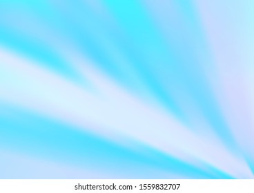 Light BLUE vector bokeh and colorful pattern. Colorful illustration in abstract style with gradient. Brand new style for your business design.