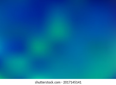 Light BLUE vector bokeh and colorful pattern. Creative illustration in halftone style with gradient. Simple design for your business.