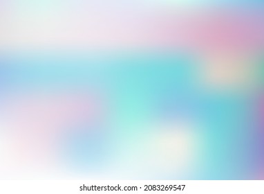 Light BLUE vector bokeh and colorful pattern. A completely new color illustration in a bokeh style. Template for cell phones.