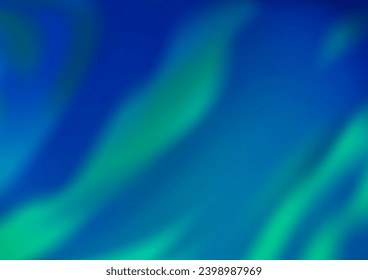 Light BLUE vector bokeh and colorful pattern. Colorful abstract illustration with gradient. Brand new style for your business design.