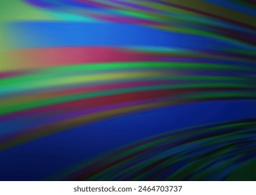 Light BLUE vector bokeh and colorful pattern. Creative illustration in halftone style with gradient. The template for backgrounds of cell phones.