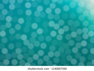 Light BLUE vector bokeh pattern. A completely new color illustration in a bokeh style. The background for your creative designs.