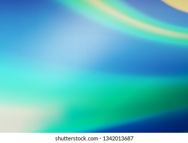 Light BLUE vector bokeh pattern. An elegant bright illustration with gradient. The elegant pattern for brand book.