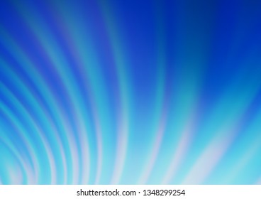 Light BLUE vector bokeh pattern. Modern geometrical abstract illustration with gradient. A new texture for your design.