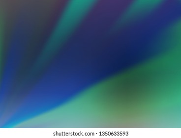 Light BLUE vector bokeh pattern. Colorful abstract illustration with gradient. The template for backgrounds of cell phones.