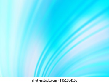 Light BLUE vector bokeh pattern. Modern geometrical abstract illustration with gradient. The best blurred design for your business.