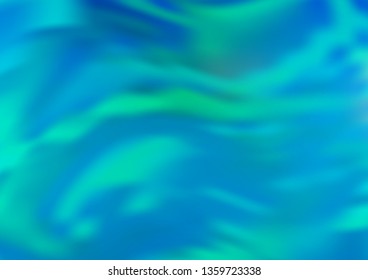 Light BLUE vector bokeh pattern. Colorful abstract illustration with gradient. The blurred design can be used for your web site.