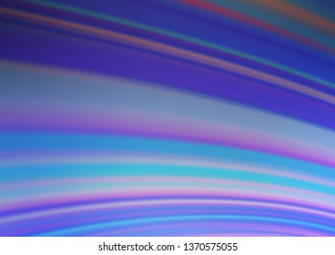 Light BLUE vector bokeh pattern. Creative illustration in halftone style with gradient. The template can be used for your brand book.