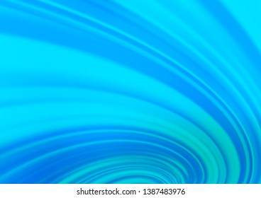 Light BLUE vector bokeh pattern. Creative illustration in halftone style with gradient. The best blurred design for your business.